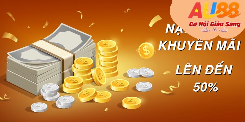 Các bước trong nạp tiền AU88 cực dễ hiểu